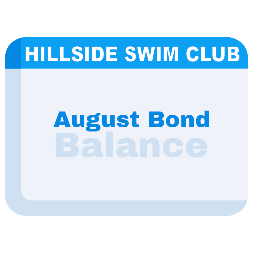 August Bond Balance - one time Bond purchase